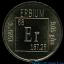 Erbium Element coin