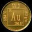 Gold Element coin