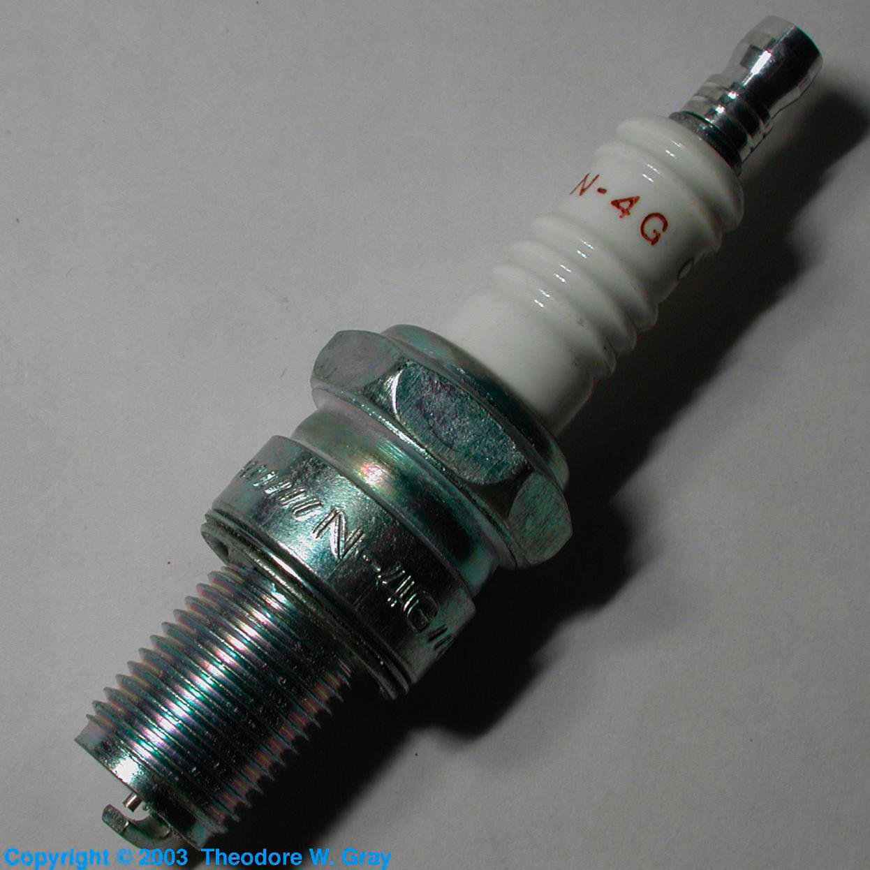 Gold Spark plug