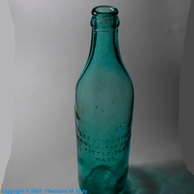 Radium Great Radium Spring Water Co, Inc, Pittsfield, Mass bottle