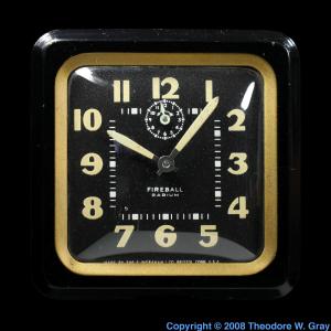 Radium Extra-radioactive clock