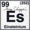 Einsteinium Autographed card