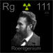 Roentgenium Poster sample