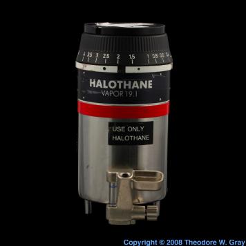 Fluorine Halothane vaporizer