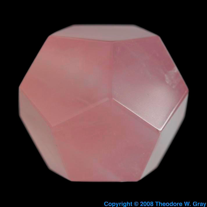 Silicon Dodecahedron from Sacred Geometry set