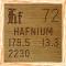 Hafnium