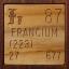 087 Francium