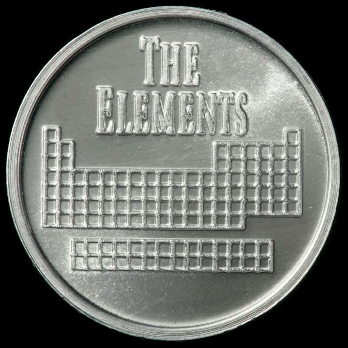 Aluminum Element coin