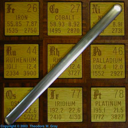 Nickel Three pound bar