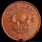 Copper Copper Bermuda pig coin