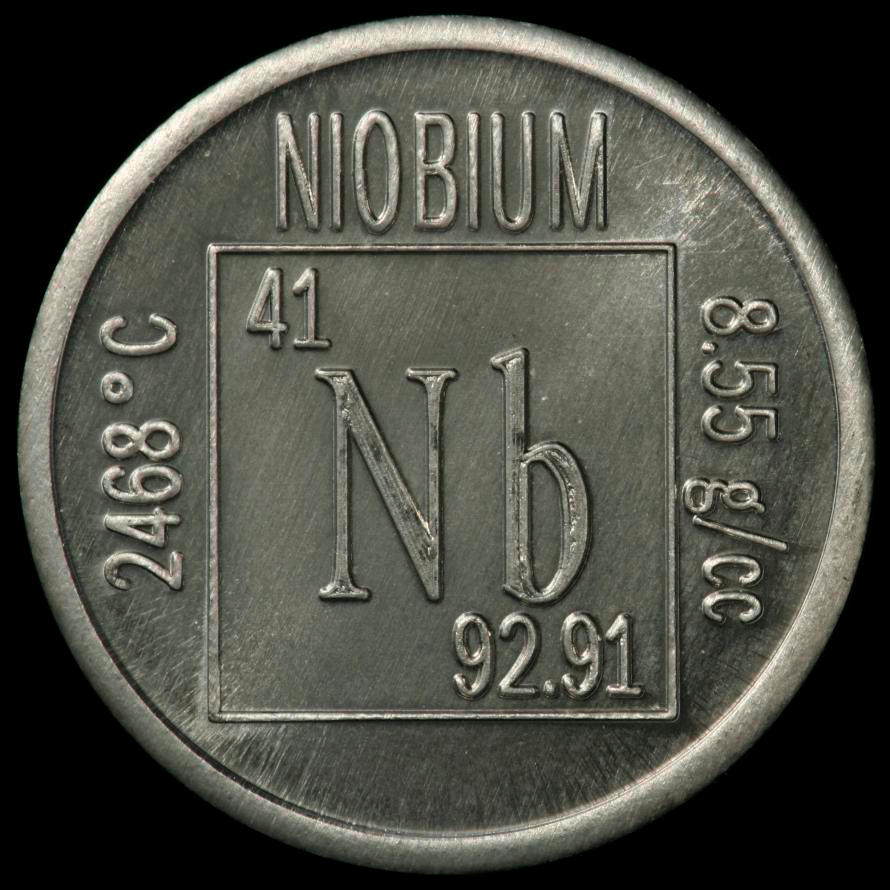Niobium Element coin