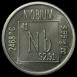 Niobium Element coin