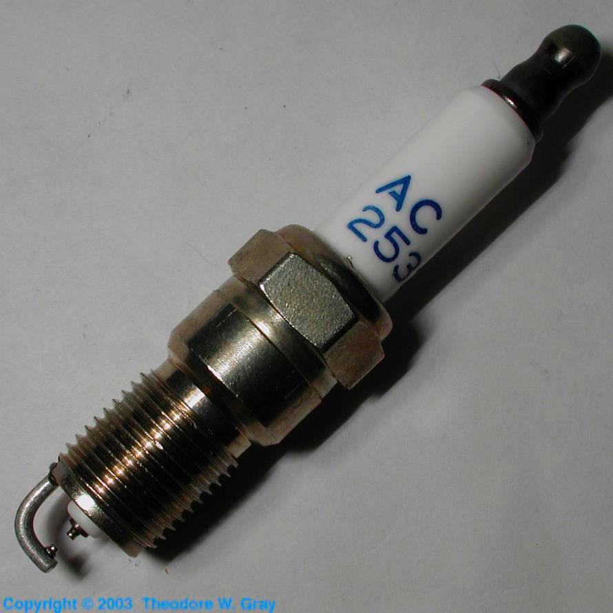 Silver Spark plug