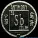 Antimony Element coin