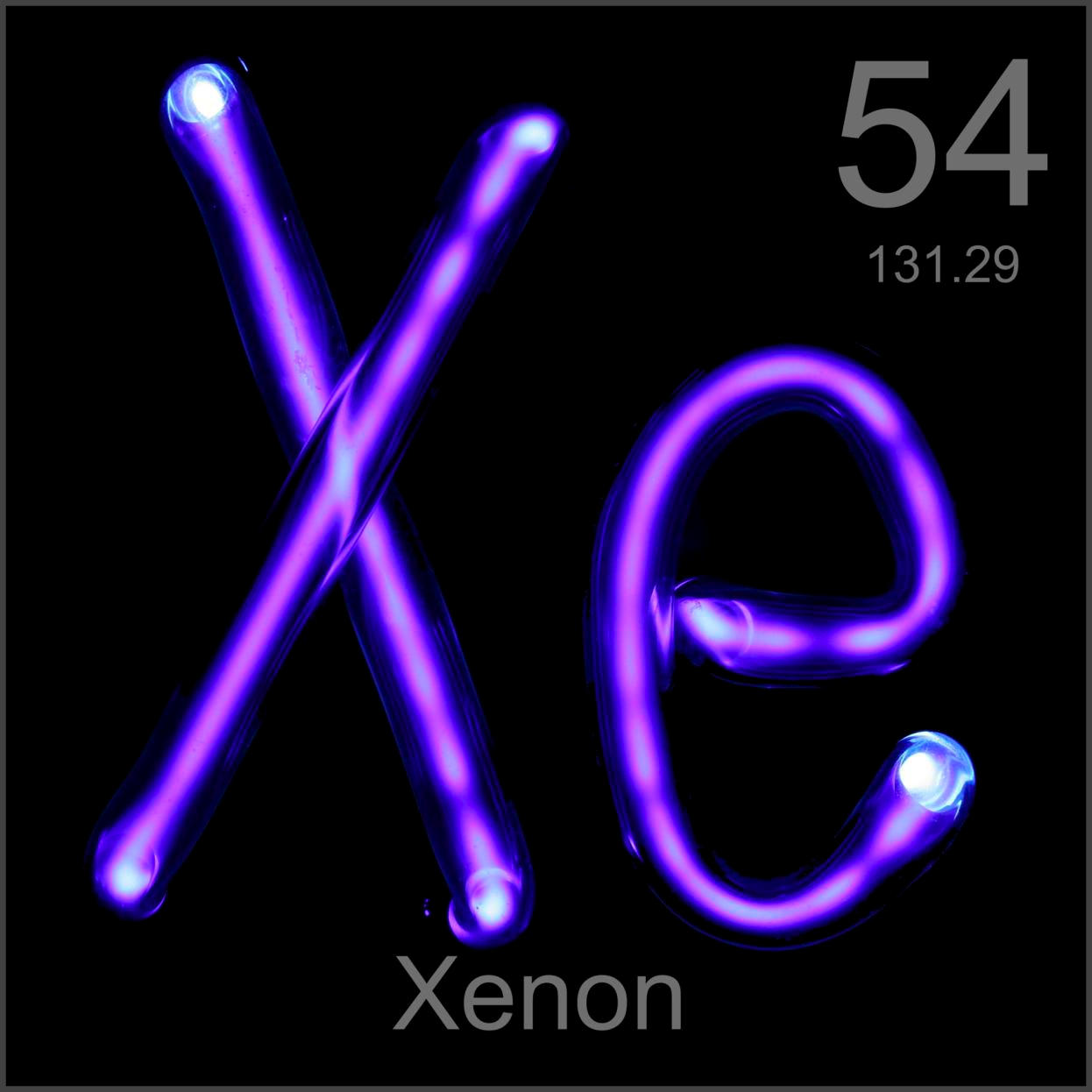 Facts, pictures, stories about the element Xenon in the Periodic Table