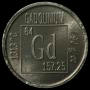 Gadolinium Element coin