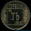 Terbium Element coin