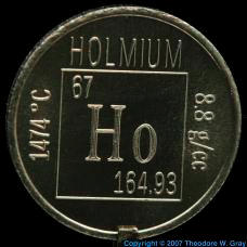 Holmium Element coin