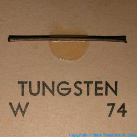 Tungsten Mini element collection