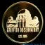 Gold Gold-plated Griffith Observatory coin