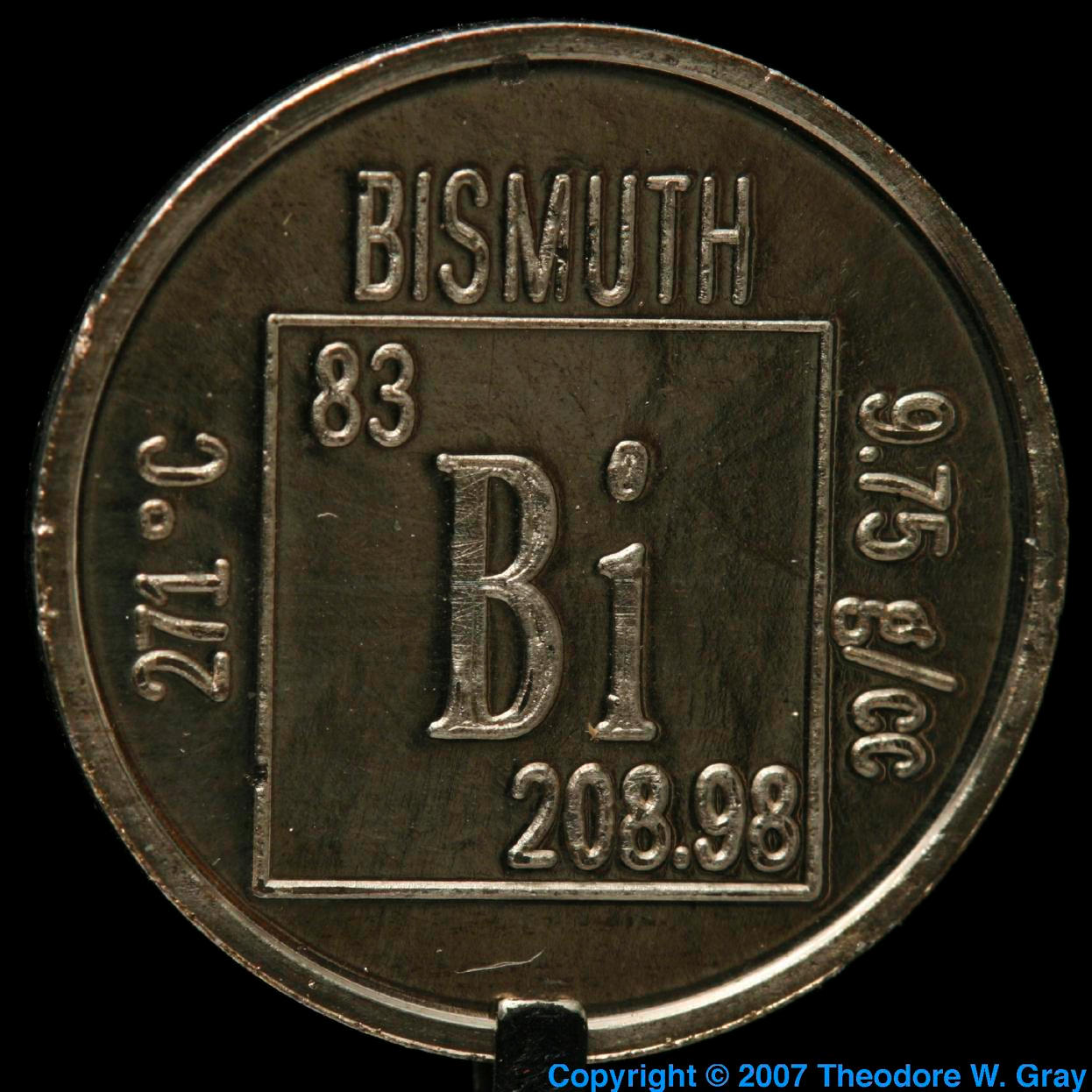 Bismuth Element coin