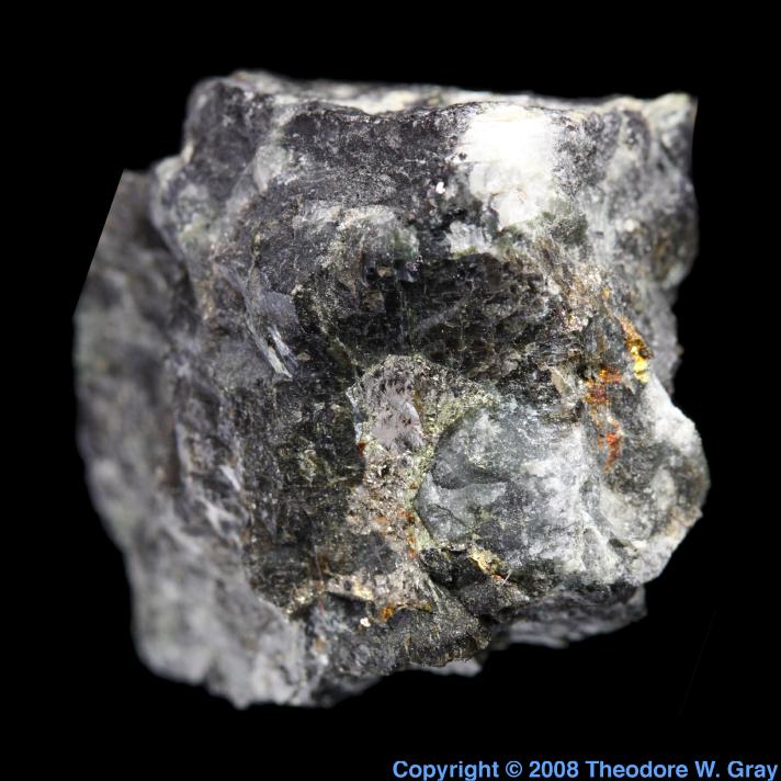 Silver Platiniferous Pyroxenite