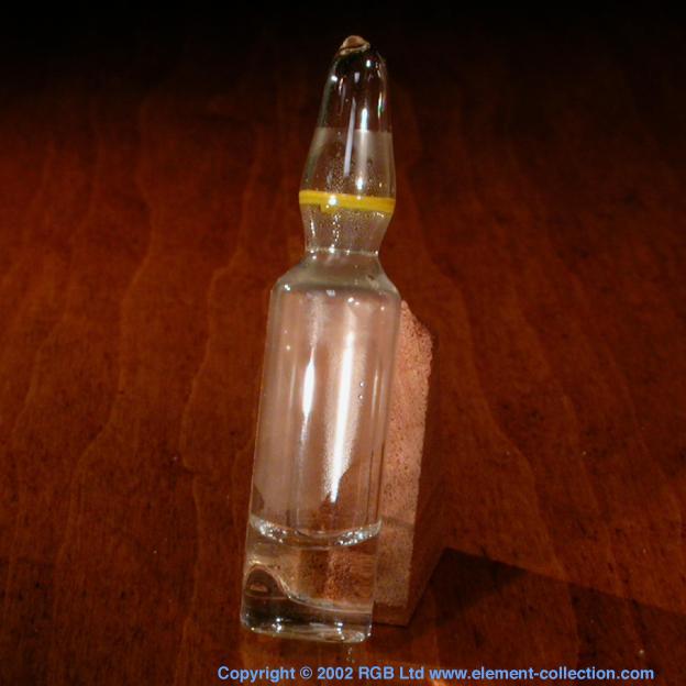 Hydrogen Ampoule of heavy water